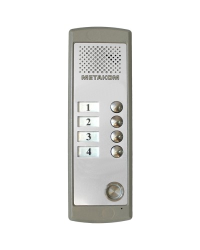 Блок вызова домофона Метаком MK4-K-TMV в Березниках Блоки вызова многоабонентные Pintop.ru