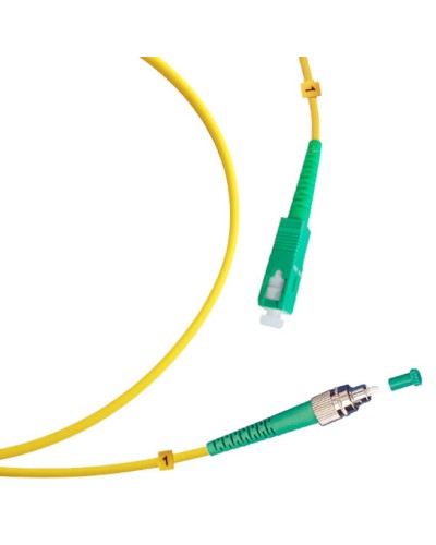 Шнур оптический simplex FC/APC-SC/APC 9/125 sm 15м LSZH Cabeus FOP(s)-9-FC/APC-SC/APC-15m в Березниках Патч-корды оптические Pintop.ru