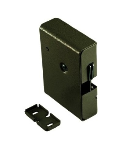 Замок электромеханический с толкателем и датчиком положения двери Promix-SM308.10.1 (черный) в Березниках Электромеханические замки Pintop.ru