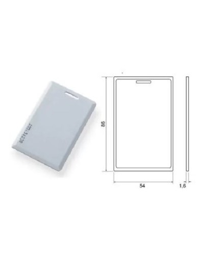 Карта Mifare Clamshell IronLogic IL-05M (num) в Березниках Оптовые идентификаторы Pintop.ru