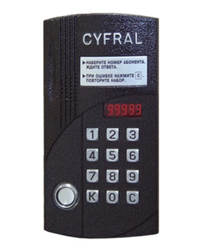 Блок вызова аудиодомофона на 20 абонентов Цифрал CCD-20/TCVС в Березниках Блоки вызова многоабонентные Pintop.ru