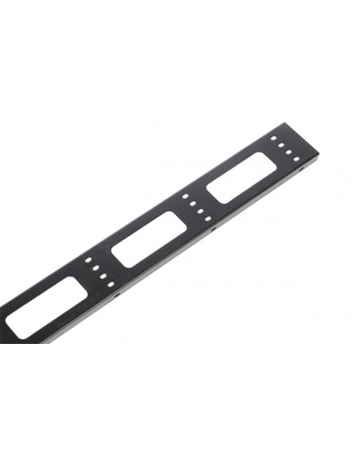 Органайзер кабельный вертикальный для стойки внешний с окнами 47U ЦМО ВКО-СТК-47-9005 в Березниках Кабельные органайзеры Pintop.ru