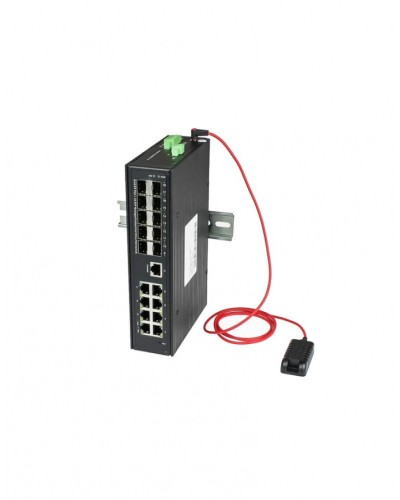 Промышленный управляемый (L2+) Ultra PoE коммутатор NST NS-SW-8G10GX-SPL/IM в Березниках Коммутаторы Pintop.ru