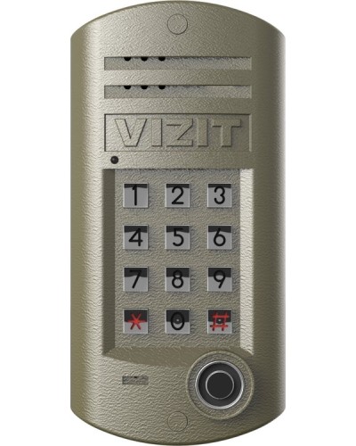 Блок вызова Vizit БВД-315T в Березниках Блоки вызова многоабонентные Pintop.ru