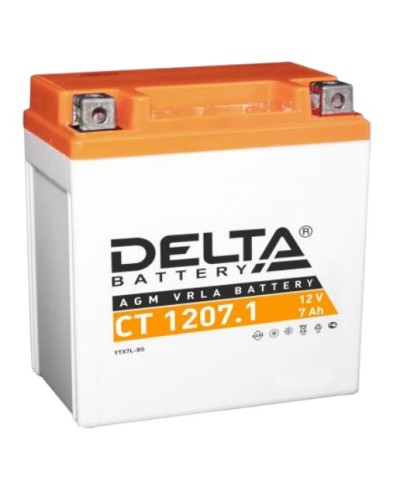 Аккумулятор АКБ 12 - 7 Delta CT 1207.1 в Березниках Электротехническое оборудование Pintop.ru