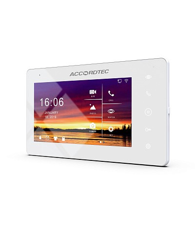 Видеодомофон 7 AccordTec AT-VD 710W K EXEL в Березниках Домофония Pintop.ru