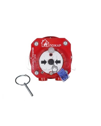 Извещатель пожарный ручной взрывозащищенный Спектрон-512-Exd-Н-ИПР-В-Modbus в Березниках Пожарные извещатели (Ex) Pintop.ru