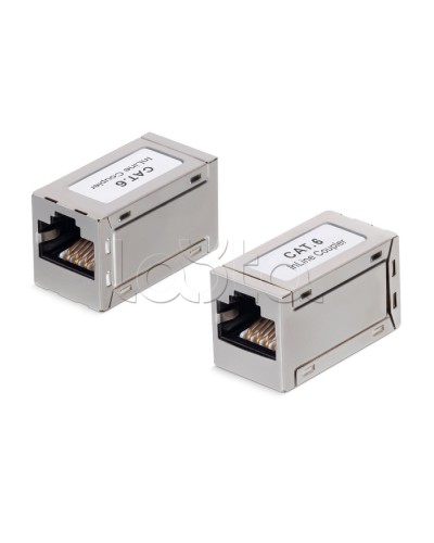 Проходной адаптер RJ45-RJ45 Cabeus (CA-8P8C-C6-SH) в Березниках Коннекторы Pintop.ru