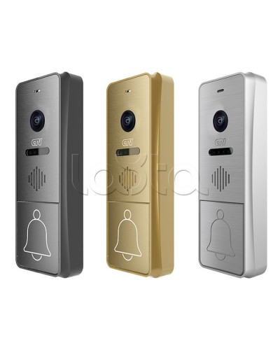 Панель вызывная CTV-D4004FHD (серебро) в Березниках Вызывные видеопанели малоабонентные Pintop.ru