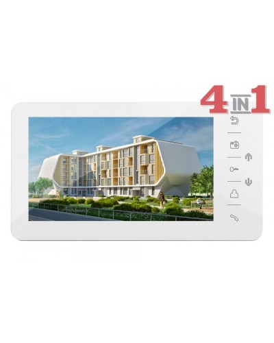 Монитор цветного видеодомофона Tantos Prime HD (White) VZ в Березниках Абонентские видеоустройства Pintop.ru