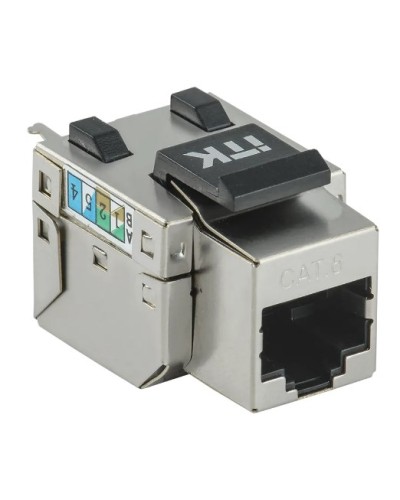 Модуль Keystone Jack кат. 6 FTP 110 IDC 90 град. розет. ITK CS1-1C06F-11 в Березниках Модули Keystone Pintop.ru