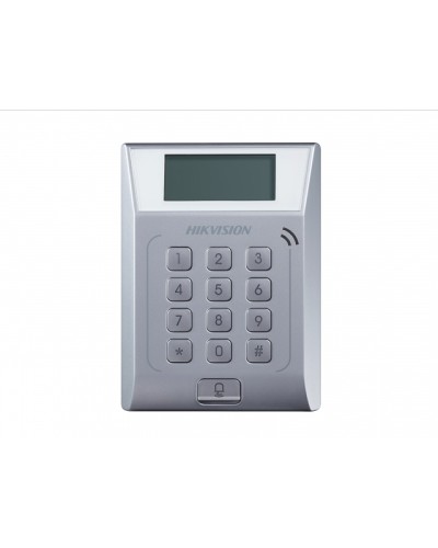 Терминал доступа со встроенным считывателем Mifare карт Hikvision DS-K1T802M в Березниках Контроллеры Pintop.ru