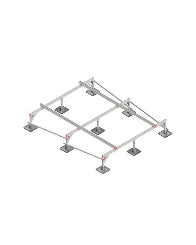 Опорная конструкция для установки оборудования TECHNORAPTOR STEELFOOT 2500х3000 тип 1 HD КМ-профиль (KM-TR-STF-SSEI-2500-3000-1 HD) в Березниках Системы видеонаблюдения Pintop.ru