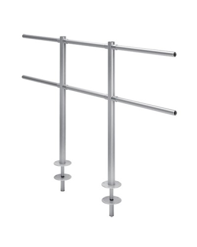 Поручень ограждения двойной длинной 440 Oxgard Поручни 440 (ВЗР 1996.05-01) в Березниках Ограждения Pintop.ru