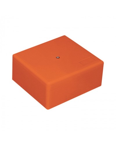 MB75 Коробка огн. E-110,о/п 75х75х40, с гладкими стенками,без галогена, заземление, IP41, 12P, (1,5-2,5 мм2), цвет оранж в Березниках Распределительные коробки Pintop.ru