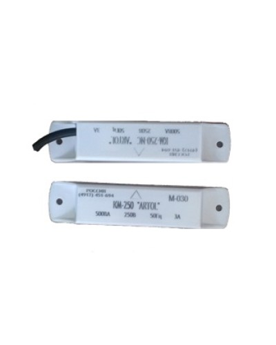 Датчик положения магнитогерконовый Магнито-Контакт КМ-250-NO ARTOL (c магнитом М-025) в Березниках Извещатели охранные Pintop.ru