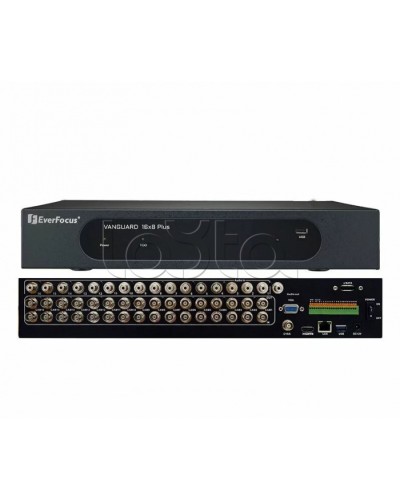 Видеорегистратор 16-канальный EverFocus VANGUARD II 16x8H Plus в Березниках Видеорегистраторы гибридные Pintop.ru