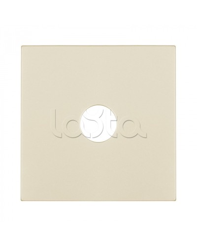 Накладка розетки TV (бежевый матовый) LK80 Экопласт (845102-1) в Березниках Розетки компьютерные и телефонные Pintop.ru