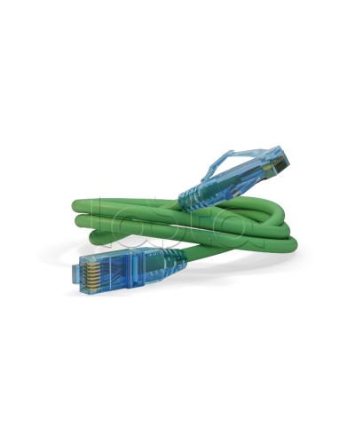 Патч-корд RJ45-RJ45, 4 пары, UTP, кат.6, LSZH (1,5м) Hyperline PC-LPM-UTP-RJ45-RJ45-C6-1.5M-LSZH-GN в Березниках Патчкорды (медные) Pintop.ru