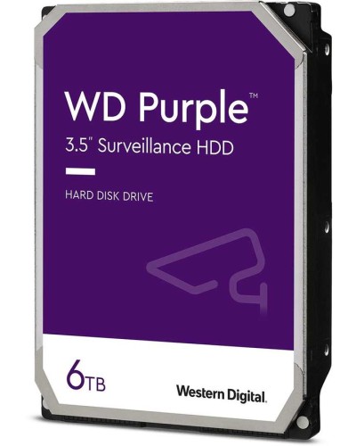 Жесткий диск Western Digital Purple HDD 6 Tb SATA-III 3.5 WD62PURZ в Березниках Жесткие диски (HDD) Pintop.ru