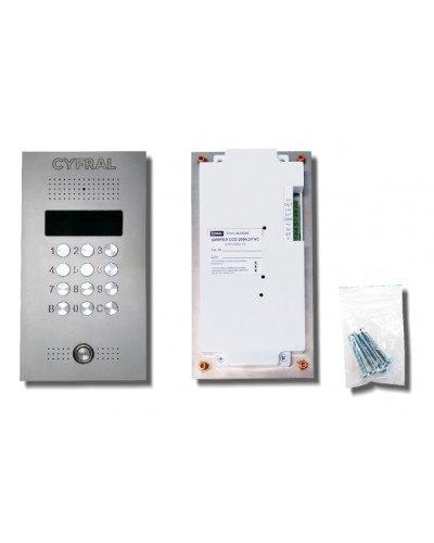 Цифрал CCD-2094.3/TVC Микропроцессорный блок вызова в Березниках Абонентские аудиоустройства Pintop.ru