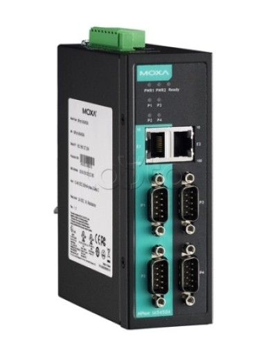 Сервер 4-портовый RS-232/422/485 в Ethernet Moxa NPort IA-5450A-T в Березниках Дополнительное оборудование для ОПС Pintop.ru