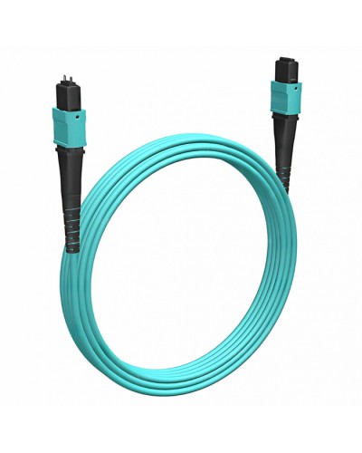 Кабельная сборка MPO(F) -MPO(M)-12 волокон 50/125 OM3, 2 m Cabeus (FOP-50-OM3-12-MPO(F)-12-MPO(M)-B-2m) в Березниках Кабельные сборки (оптические) Pintop.ru