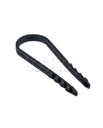 Дюбель-хомут для круглого кабеля (19-25мм) черный (50шт.) EKF PROxima (plc-ncs50-19x25b) в Березниках Крепеж: Дюбели, шурупы, саморезы Pintop.ru