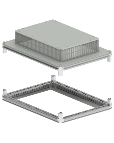 FORMAT Крыша и основание (под фланец) 600х800мм IP31 IEK (FO-00-KOF-060-080-31) в Березниках Аксессуары для стоек и шкафов Pintop.ru