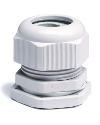 Зажим кабельный с контргайкой, IP68, PG21, д.13 - 18 мм DKC 53000 в Березниках Клеммные колодки Pintop.ru