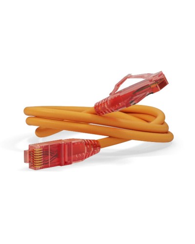 Патч-корд U/UTP Hyperline PC-LPM-UTP-RJ45-RJ45-C5e-5M-LSZH-OR в Березниках Патчкорды (медные) Pintop.ru