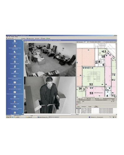 ПО Модуль Центральный пост PERCo-SM13 в Березниках Сетевая СКУД Perco Pintop.ru