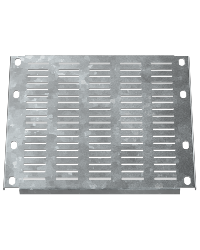 FORMAT Заглушка панели нижней наборной вентилируемой 200мм в шкаф шириной 400мм IEK (FO-00-PLTV-020-040) в Березниках Аксессуары для стоек и шкафов Pintop.ru