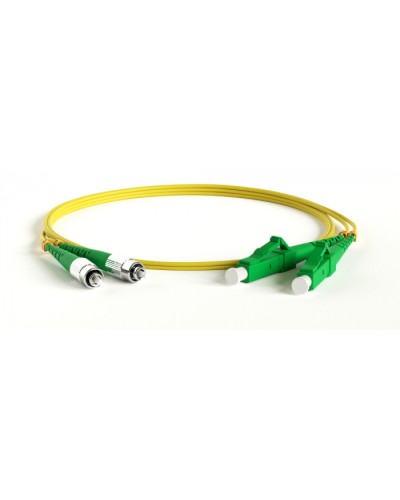 Патч-корд волоконно-оптический Hyperline FC-D2-9-FC/AR-FC/AR-H-1M-LSZH-YL в Березниках Патч-корды оптические Pintop.ru