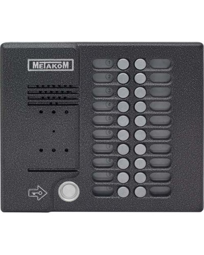 Блок вызова домофона Метаком MK20.2-TM4EVN в Березниках Вызывные видеопанели малоабонентные Pintop.ru