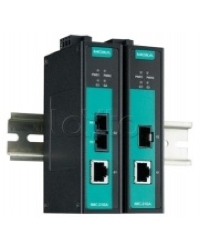 Медиаконвертер Gigabit Ethernet 10/100/1000BaseTX в 100/1000Base (SC) Moxa IMC-21GA-LX-SC в Березниках Медиаконвертеры Pintop.ru