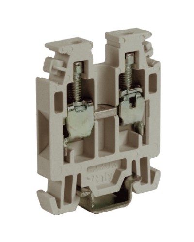 Зажим 2,5 кв.мм серый DKC ZRN500GR в Березниках Крепежные изделия Pintop.ru