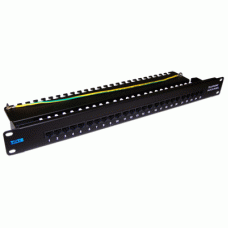 Патч-панель телефонная 19", 1U, 25 портов RJ-45 TWT TWT-PP25TEL45