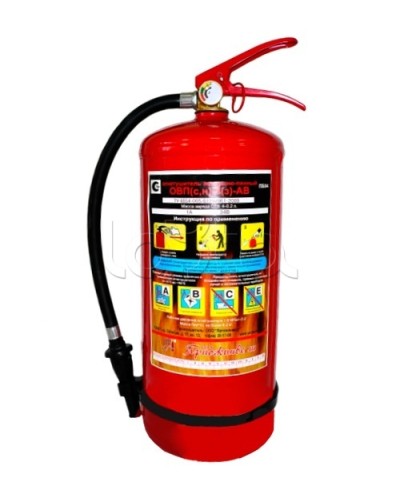 Огнетушитель воздушно-пенный Ярпожинвест ОВП-10(з) в Березниках Огнетушители Pintop.ru