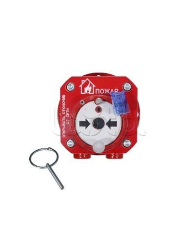 Извещатель пожарный ручной взрывозащищенный Спектрон-512-Exd-Н-ИПР-А-Modbus в Березниках Пожарные извещатели (Ex) Pintop.ru