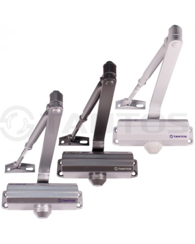 Доводчик дверной Tantos TS-DC085 Freeze (Белый) в Березниках Доводчики Pintop.ru