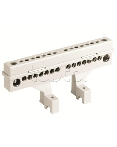 Блок клеммный (2х8 модуля + суппорты) в комплекте с крепежом DKC 87508 в Березниках Клеммные колодки Pintop.ru