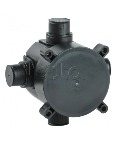 Коробка установочная d=70х72мм для монолит. стр. черная IEK (UKM12-070-072-000-O-K02) в Березниках Распределительные коробки Pintop.ru