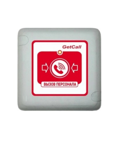 Проводная влагозащищенная кнопка вызова Getcall GC-0422W1 в Березниках Переговорные устройства Pintop.ru