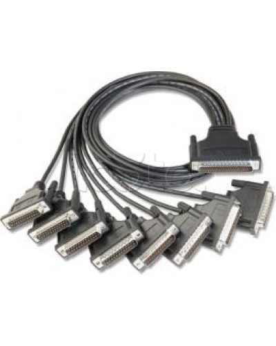 Кабель для 8-портовых плат ISA, PCI, Universal PCI Moxa Opt-8C (CBL-M62M25x8) в Березниках Дополнительное оборудование для ОПС Pintop.ru