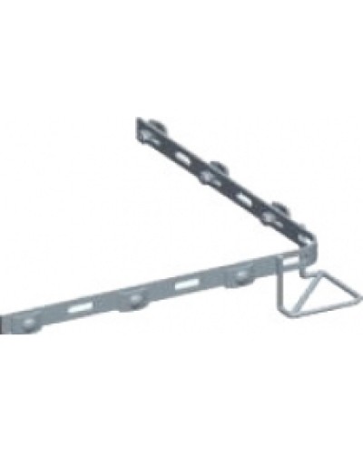 Соединитель угловой скругленный для лотка MT100 LANMASTER LAN-MT-CR100-EZ в Березниках Аксессуары для лотков Pintop.ru