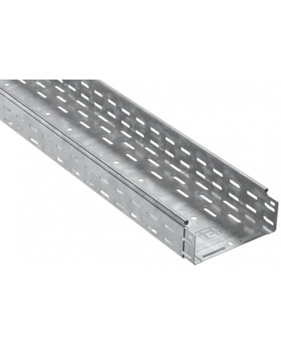 ESCA Лоток перфорированный 80х300х3000-1,0 HDZ IEK (CLP10-080-300-100-3-M-HDZ) в Березниках Кабельные лотки Pintop.ru