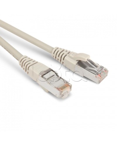 Патч-корд RJ45-RJ45, 4 пары, STP, кат.5е, LSZH (3м) Hyperline PC-LPM-STP-RJ45-RJ45-C5e-3M-LSZH-GY в Березниках Патчкорды (медные) Pintop.ru