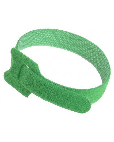 ITK Хомут-липучка ХКл 14х210мм с м/з зеленый (100шт) (HKVG-W14-L210) в Березниках Стяжки-хомуты Pintop.ru