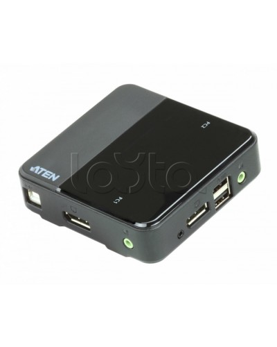 Настольный KVM Переключатель ATEN CS782DP-AT в Березниках Видеоусилители, Модуляторы, Делители Pintop.ru